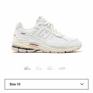 NEW BALANCE 2002R 'PROTECTION PACK - SEA SALT' size 10 NIB